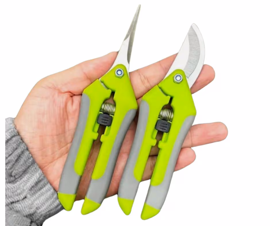 Ergonomic Garden Pruning Shears | Stainless Steel Blade